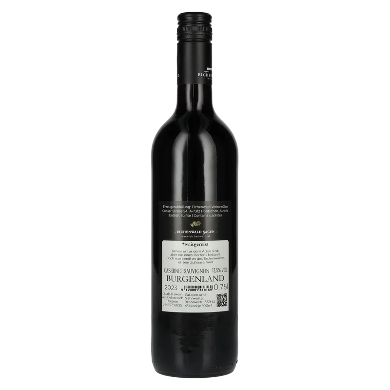 Eichenwald DER ARISTOKRAT Cabernet Sauvignon 2023 13,5% Vol. 0,75l