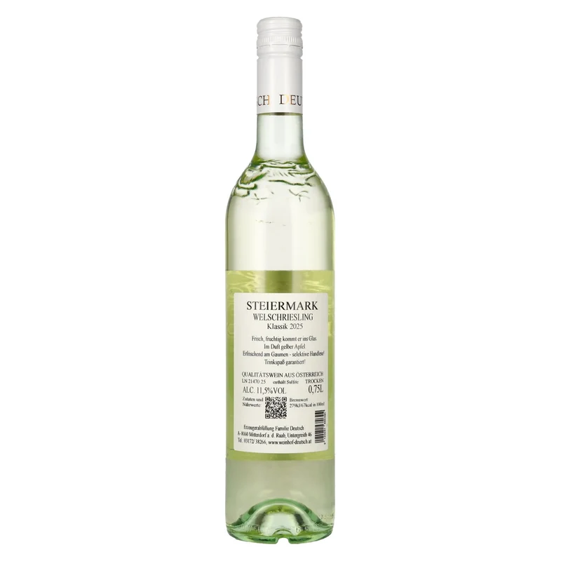 Deutsch Welschriesling Klassik Steiermark 2025 11,5% Vol. 0,75l