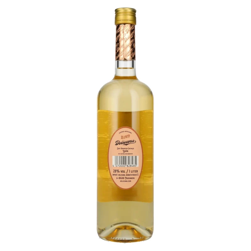 Delicana ZIMT Cachaça Artesanal Likör 28% Vol. 1l
