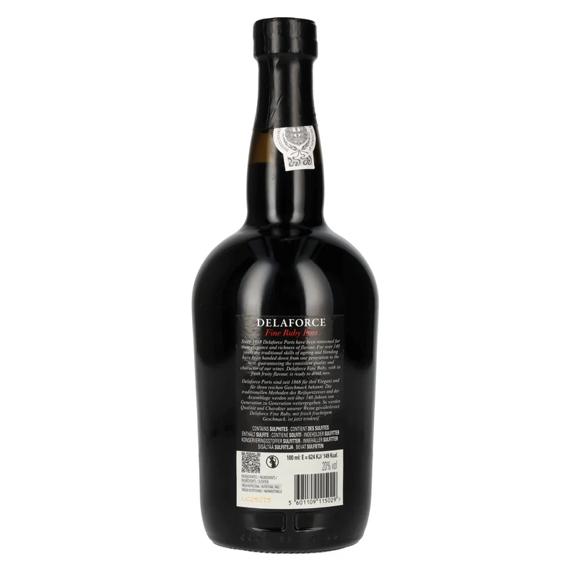 Delaforce Fine Ruby Port 20% Vol. 0,75l