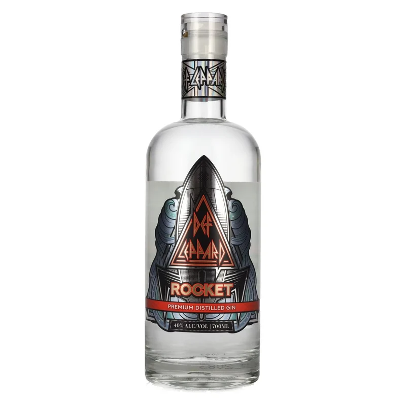 Def Leppard ROCKET Premium Distilled Gin 40% Vol. 0,7l