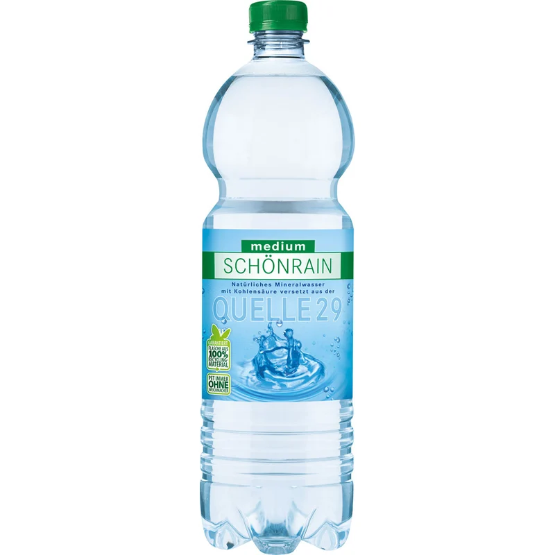 Schönrain Quelle Medium 9x 1,0 Liter PET (EINWEG)