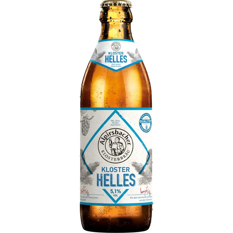 Alpirsbacher Kloster Helles 20x 0,33 Liter (MEHRWEG)