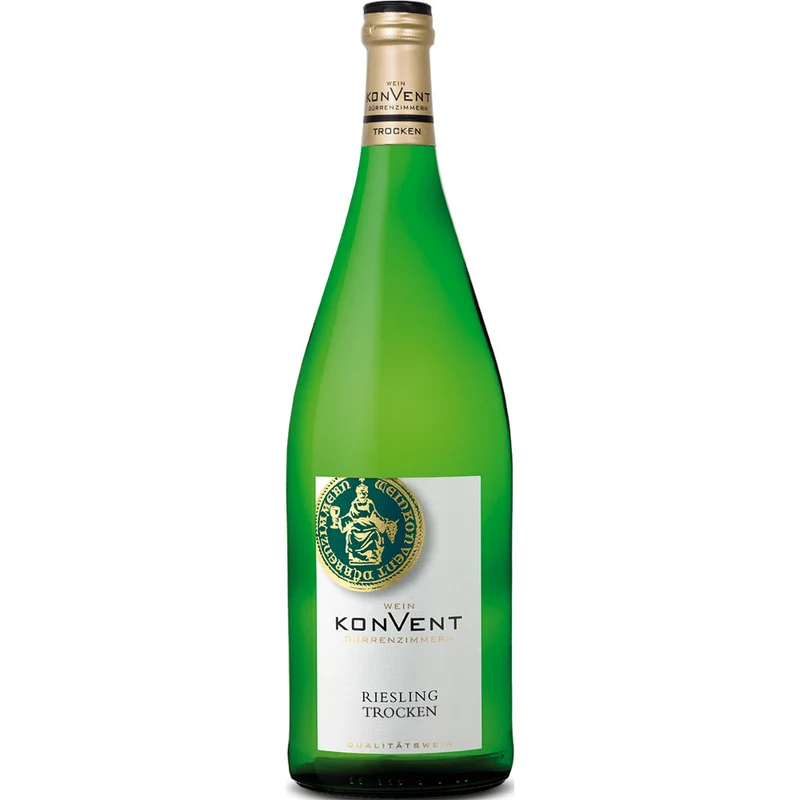 Weinkonvent Dürrenzimmern Riesling trocken 12x 1 Liter (MEHRWEG)