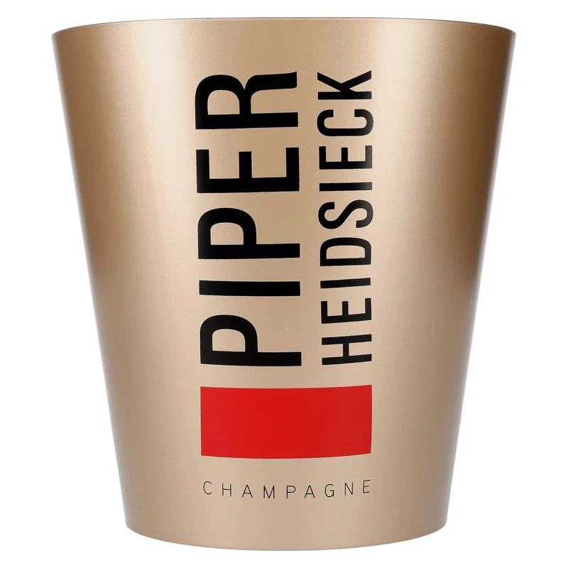 Piper-Heidsieck Champagne Champagnerkühler Kunststoff gold
