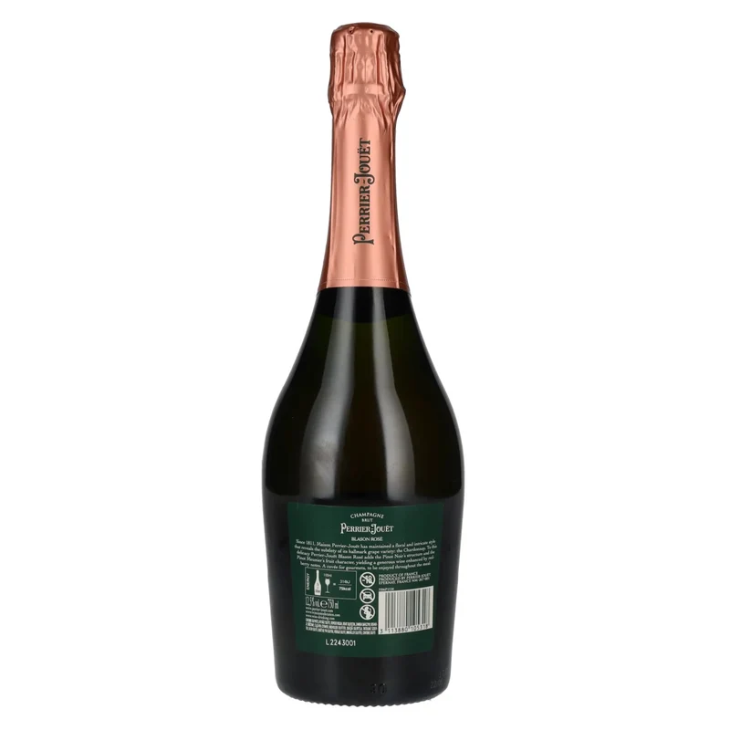 Perrier-Jouët Champagne Blason Rosé Brut 12,5% Vol. 0,75l