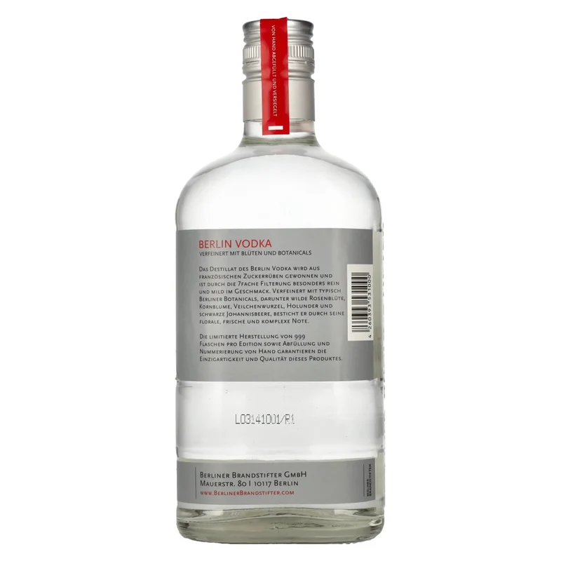 Berliner Brandstifter Berlin Vodka 43,3% Vol. 0,7l