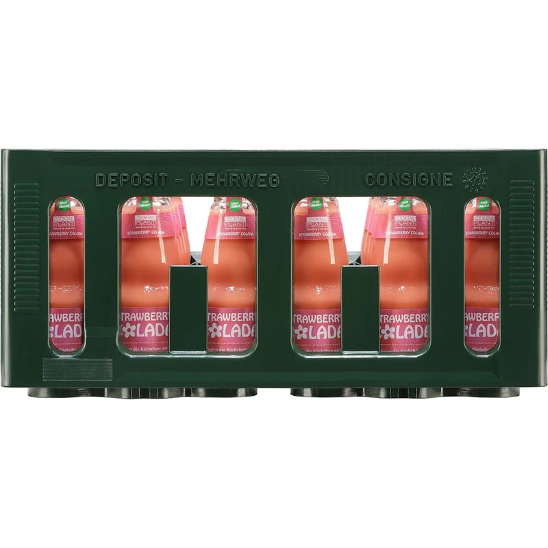 Cocktail Plant Strawberry Colada alkoholfrei 24x 0,2 Liter (MEHRWEG)