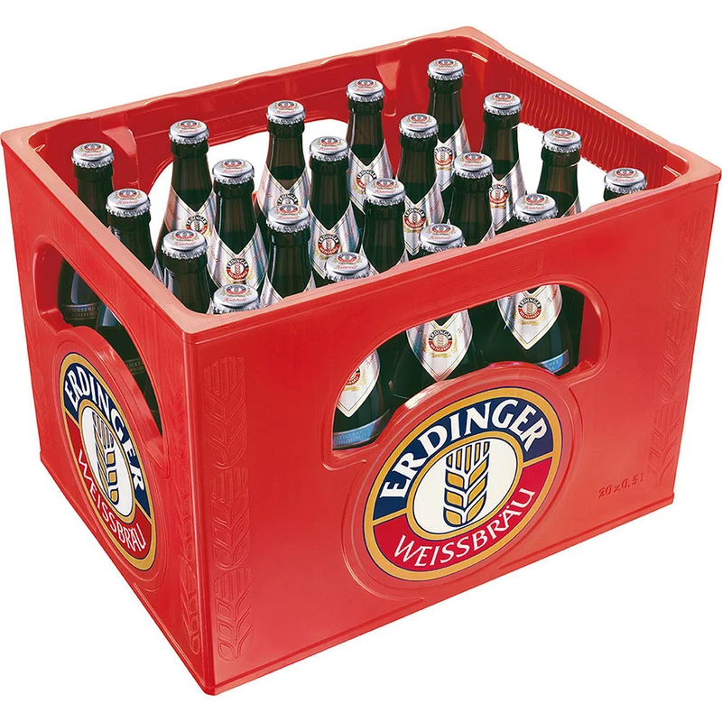 Erdinger Kristall 20x 0,5 Liter (MEHRWEG)