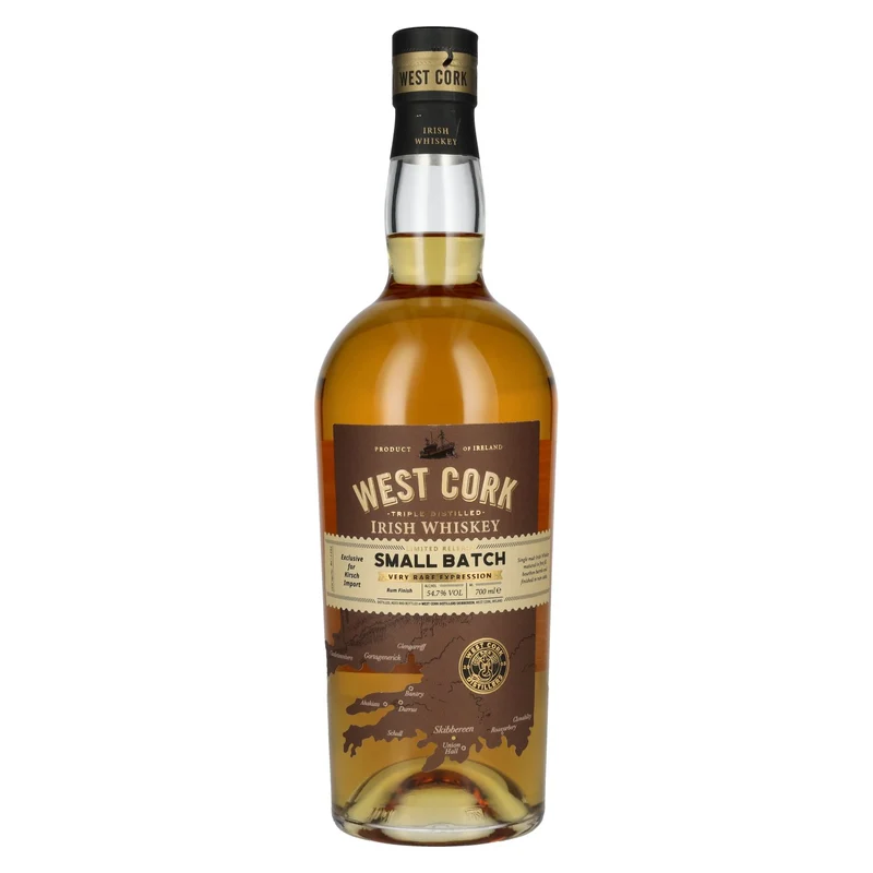 West Cork Small Batch Irish Whiskey Very Rare Expression 54,7% Vol. 0,7l
