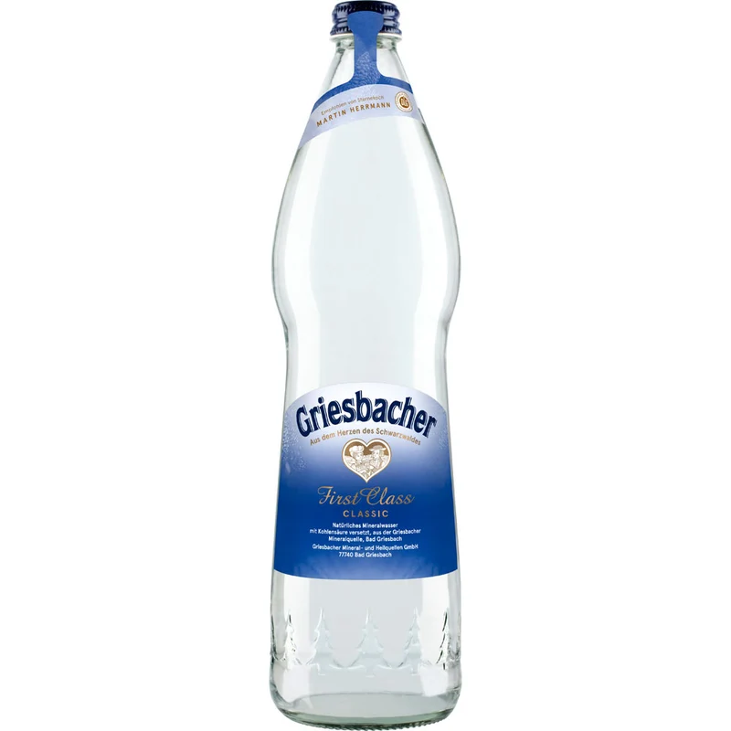 Griesbacher First Class Mineralwasser Classic 12x 0,75 Liter (MEHRWEG)