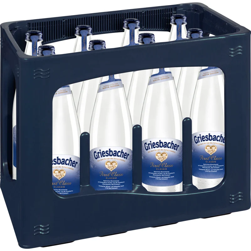Griesbacher First Class Mineralwasser Classic 12x 0,75 Liter (MEHRWEG)
