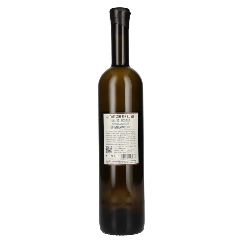 Adam-Lieleg Weissburgunder Ried Gottscheber Südsteiermark DAC 2022 13,5% Vol. 1,5l