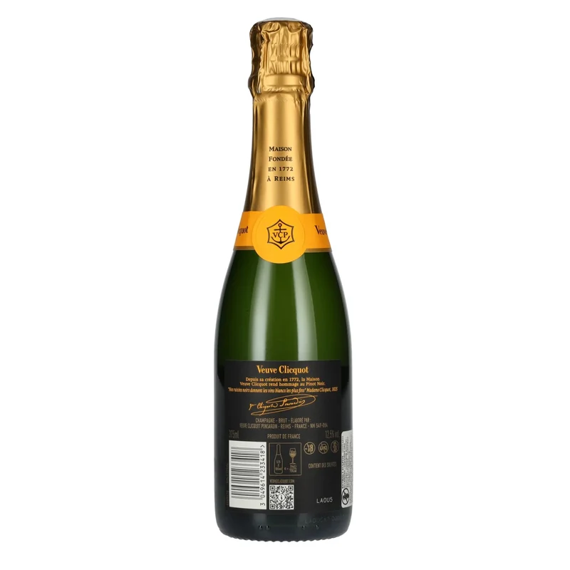 Veuve Clicquot Champagne Brut Yellow Label 12,5% Vol. 0,375l
