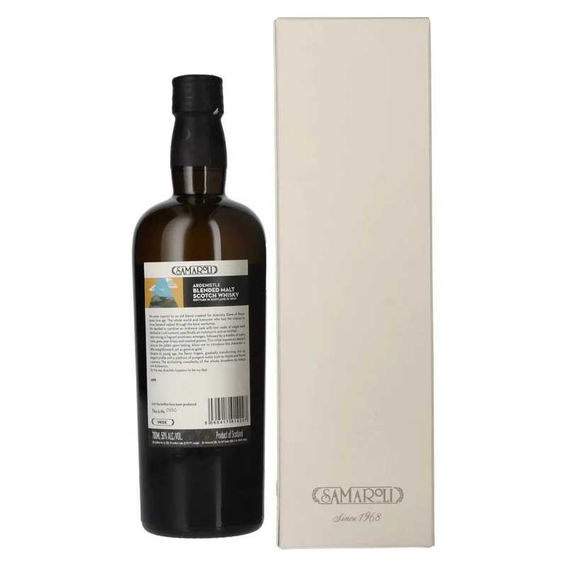 Samaroli ARDENISTLE Blended Malt Scotch Whisky 2023 50% Vol. 0,7l in Geschenkbox