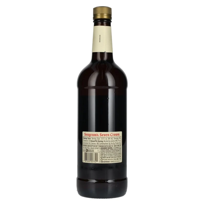Seagram's 7 Crown American Blended Whiskey 40% Vol. 1l