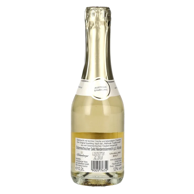 Schlumberger Sparkling Jahrgangssekt Brut 12% Vol. 0,2l