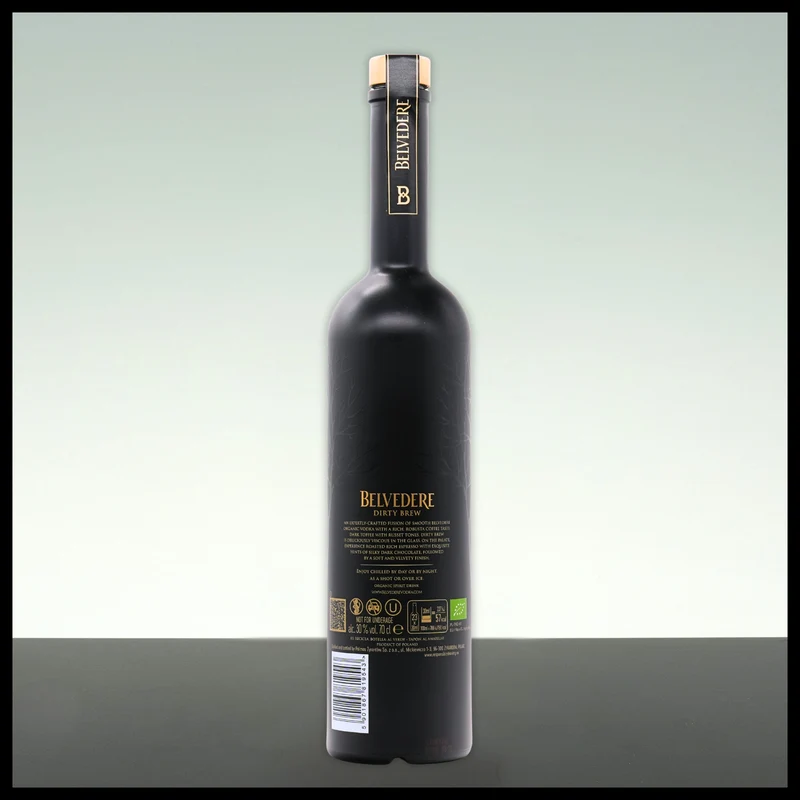 Belvedere Dirty Brew Organic Vodka & Coffee 0,7L - 30% Vol.