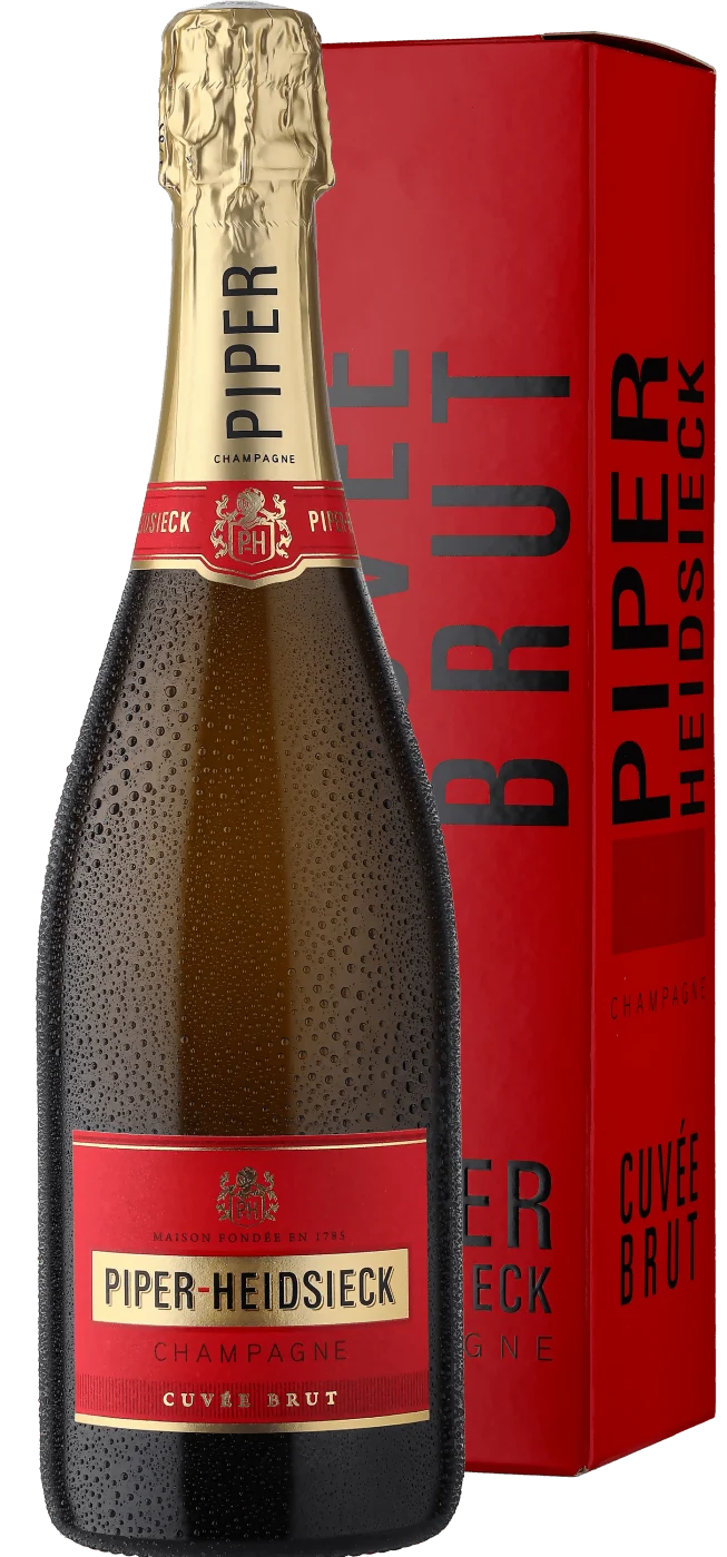 Piper-Heidsieck Champagner Brut in Geschenkverpackung