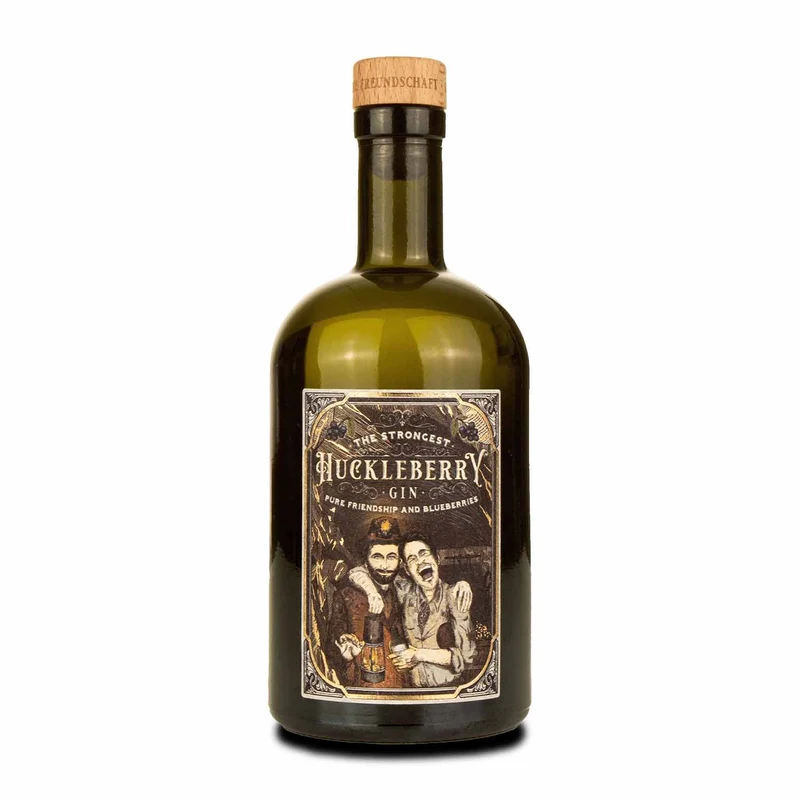 Huckleberry Gin The Strongest 77% 0,5L