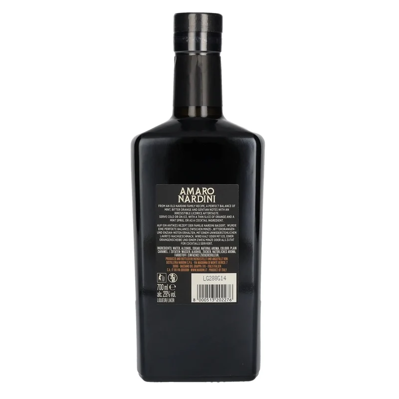 Nardini Amaro Bassano Al Ponte Liqueur 29% Vol. 0,7l