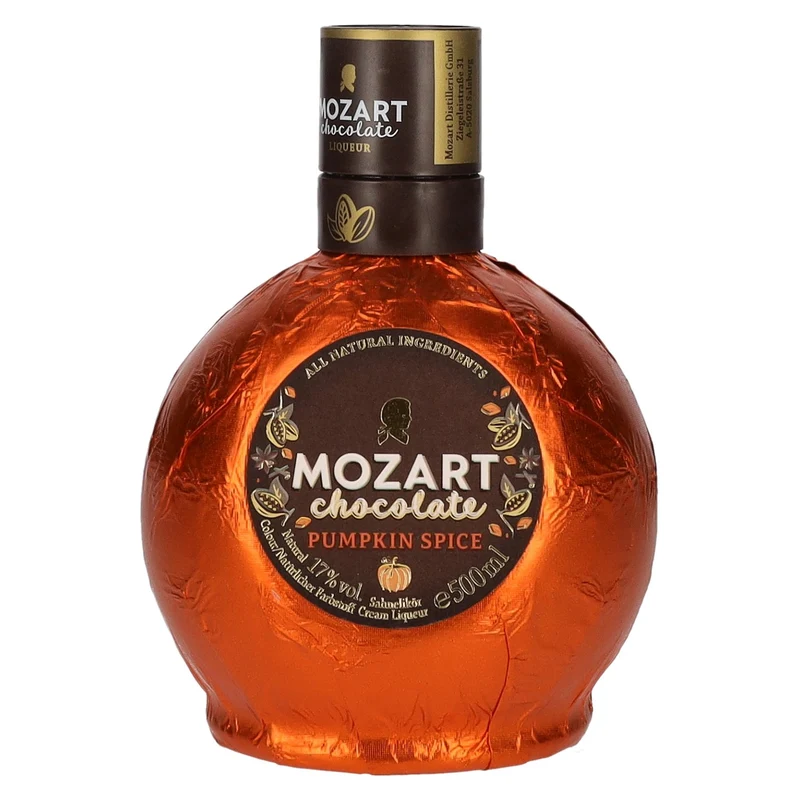 Mozart Chocolate Pumpkin Spice Sahnelikör 17% Vol. 0,5l