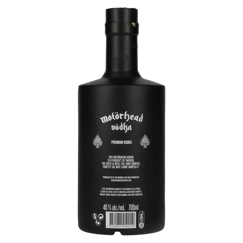 Motörhead Vödka Premium Vodka 40% Vol. 0,7l