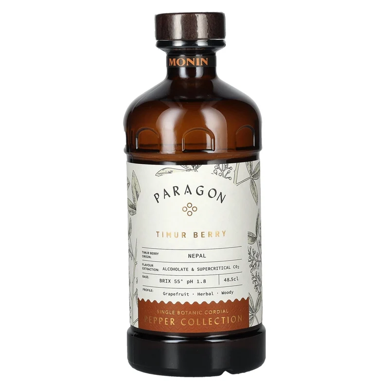 Monin Paragon TIMUR BERRY Single Botanic Cordial Mystic Collection 0,485l