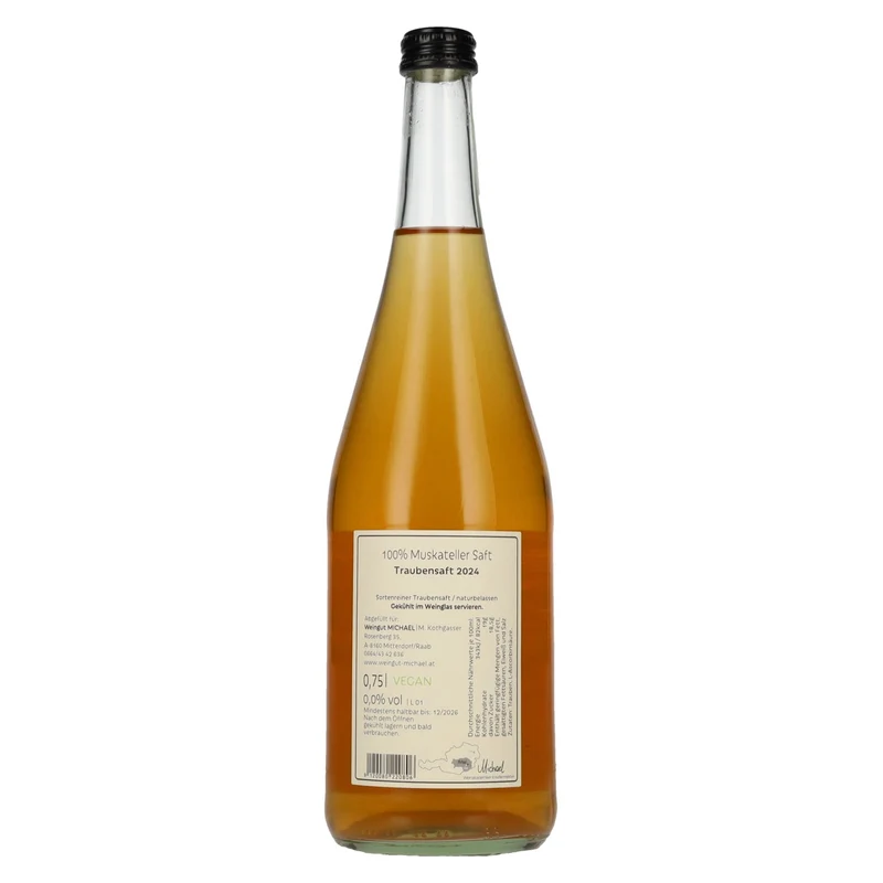 MICHAEL Muskateller Traubensaft 2024 0,75l