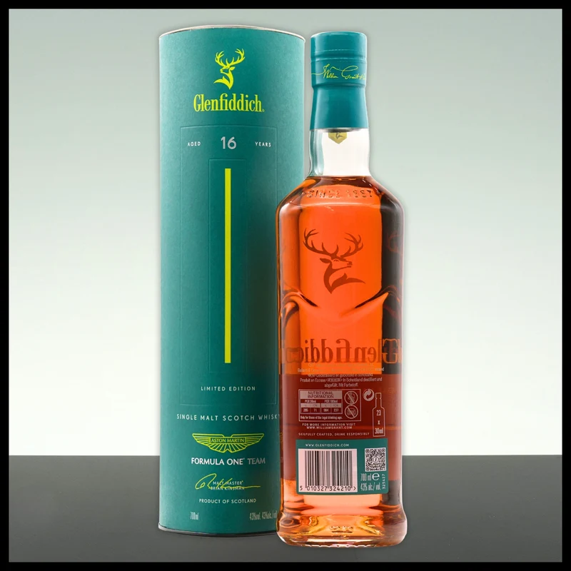 Glenfiddich 16 YO Aston Martin Edition Whisky 0,7L - 43% Vol.