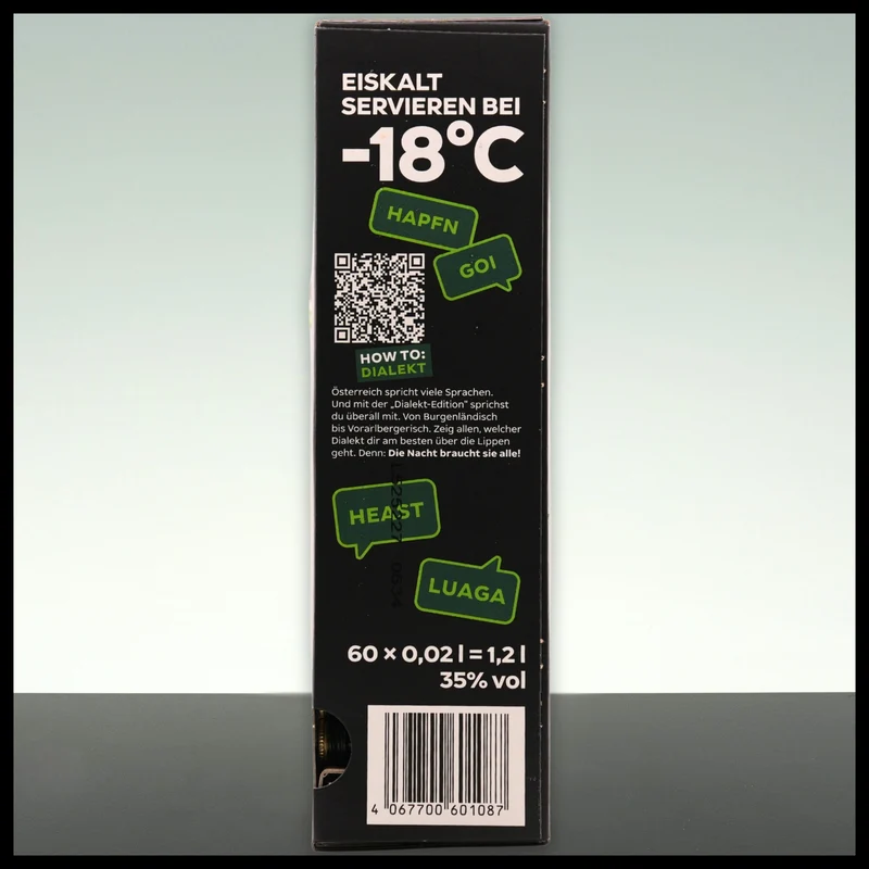Jägermeister Automat DIALEKT-EDITION 60x 0,02L - 35% Vol.