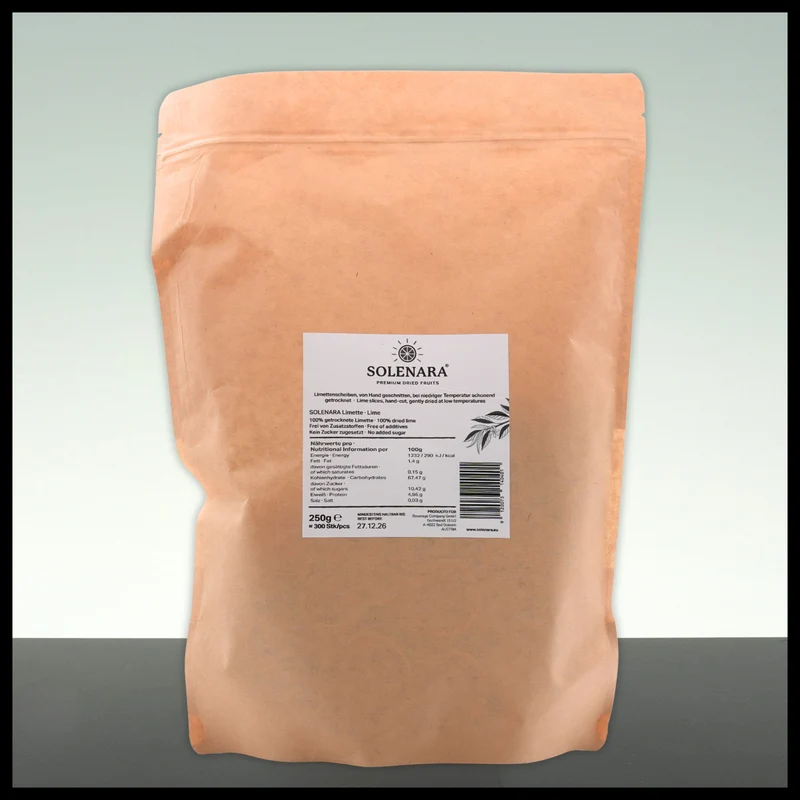Solenara Premium Trockenfrüchte LIMETTE 250g