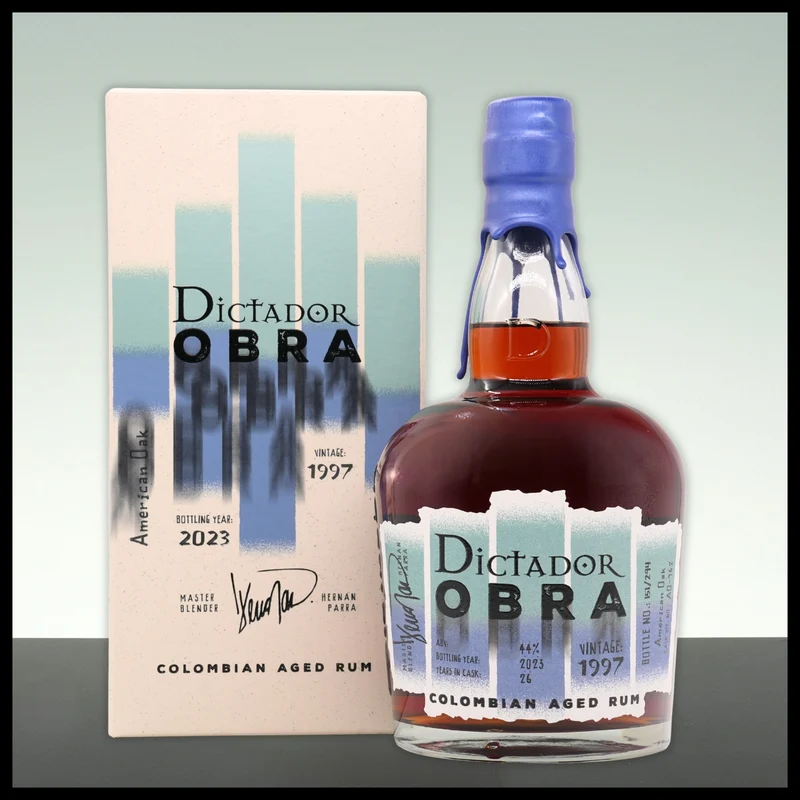 Dictador OBRA American Oak Cask Rum 1997 0,7L - 44% Vol.