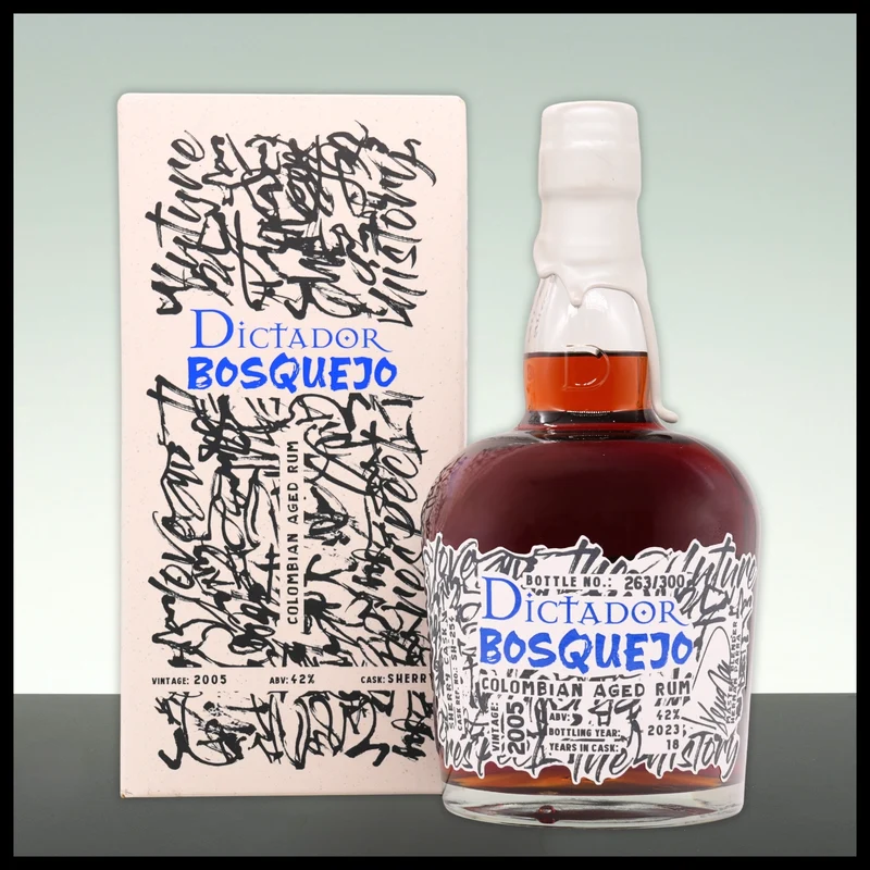 Dictador BOSQUEJO Sherry Cask Rum 2005 0,7L - 42% Vol.
