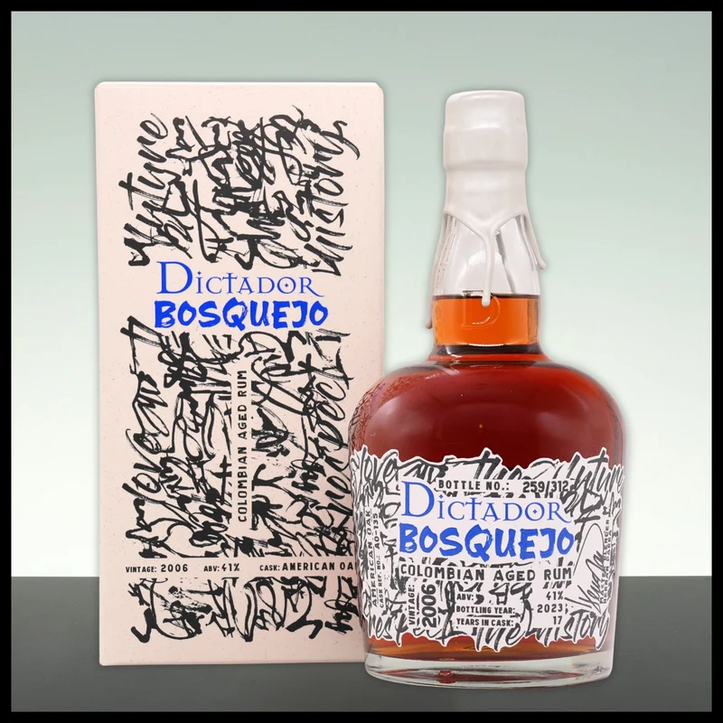 Dictador BOSQUEJO American Oak Cask Rum 2006 0,7L - 41% Vol.