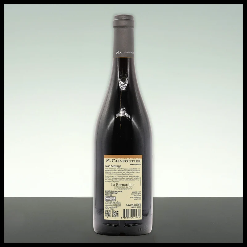 M. Chapoutier Chateauneuf du Pape Rouge 2023 La Bernardine 0,75L - 15% Vol.