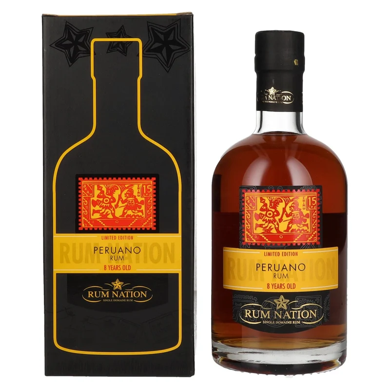 Rum Nation Peruano 8 Years Old Rum Limited Edition 42% Vol. 0,7l in Geschenkbox