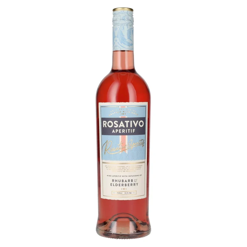 Rosativo Aperitif Rhubarb & Elderberry 14,5% Vol. 0,75l
