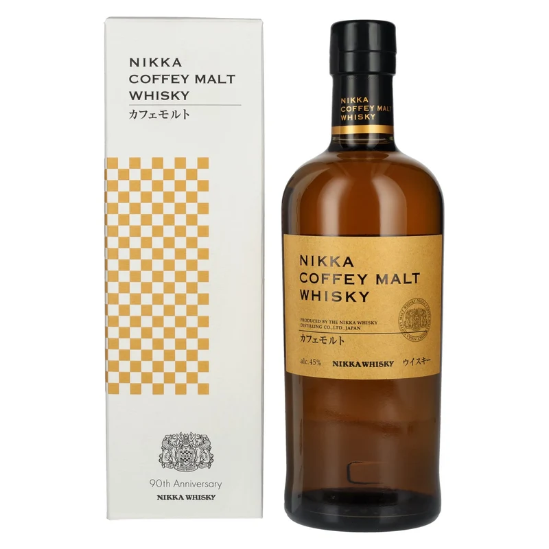 Nikka Coffey Malt Whisky 90th Anniversary 45% Vol. 0,7l in Geschenkbox