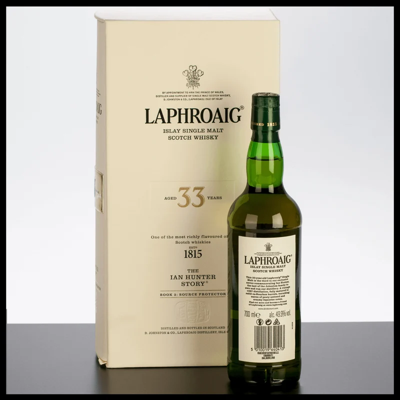 Laphroaig 33 YO Ian Hunter Book 3 0,7L - 49,9% Vol.