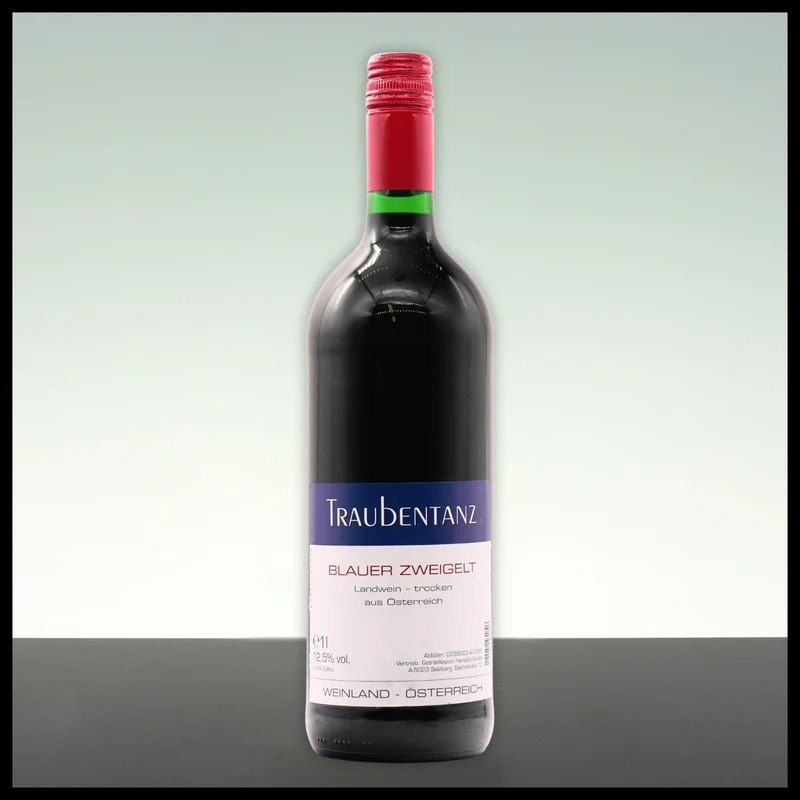 Traubentanz Blauer Zweigelt 1L - 12,5% Vol.