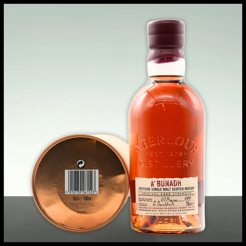 Aberlour a'bunadh Cask Strength Batch 77 0,7L - 60,8% Vol.