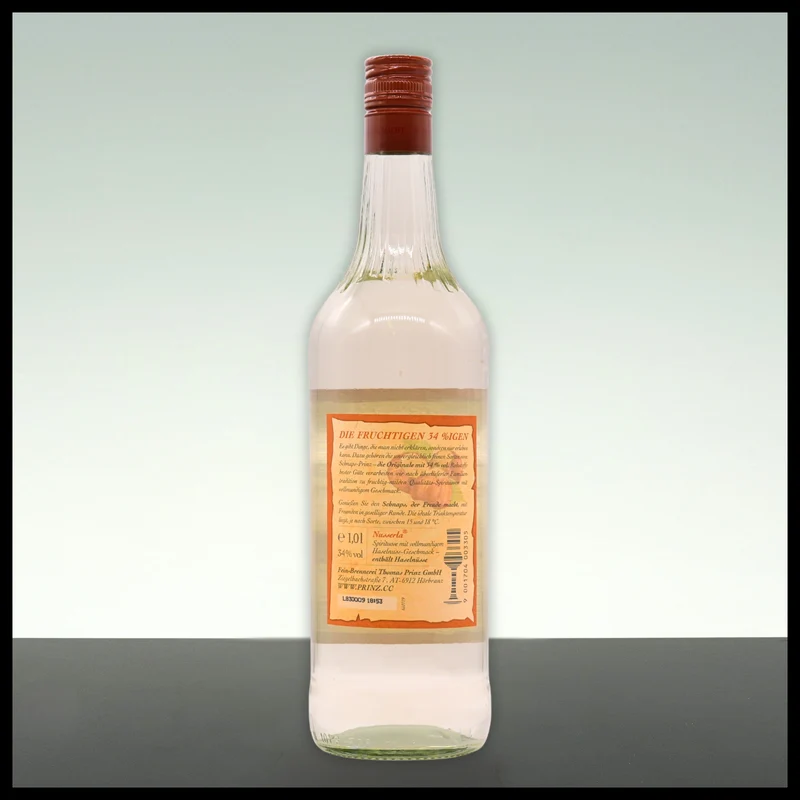 Prinz "Nusserla" Haselnuss-Schnaps 1L - 34% Vol.
