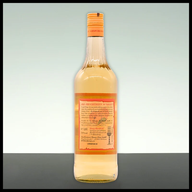 Prinz "Honig Marillerla" Honig-Marillen-Schnaps 1L - 34% Vol.