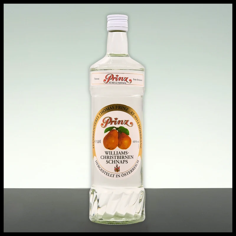 Prinz Williams-Christbirnen Schnaps 1L - 40% Vol.