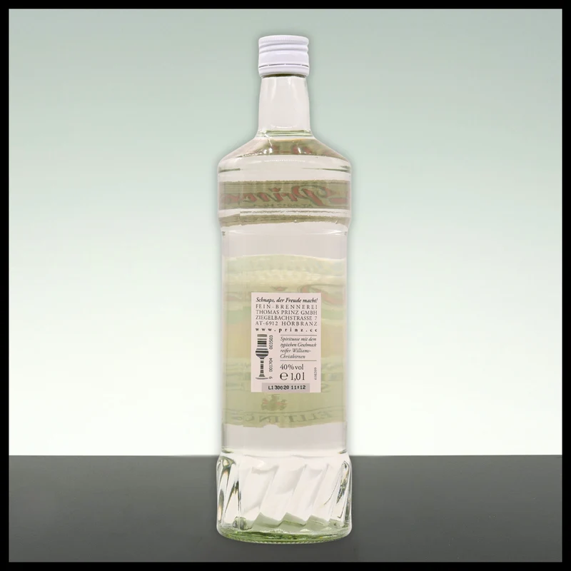 Prinz Williams-Christbirnen Schnaps 1L - 40% Vol.