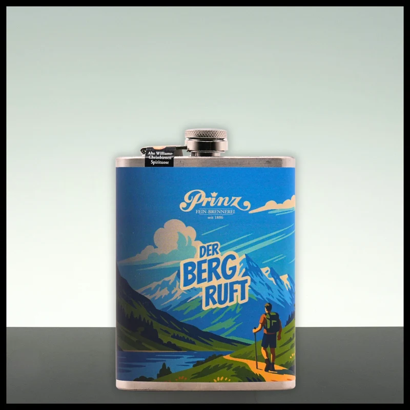 Prinz Flachmann Alte Williams-Birne "Der Berg ruft" 0,2L - 41% Vol.