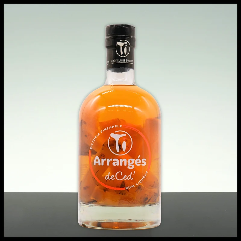 Ti Arrangés de Ced’ PINEAPPLE Rum-Likör 0,7L - 32% Vol.