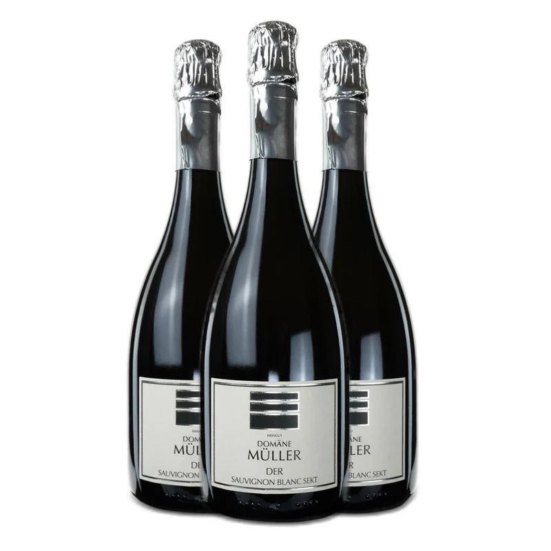 2018 DER Sauvignon Blanc Sekt Brut 3x0,75L