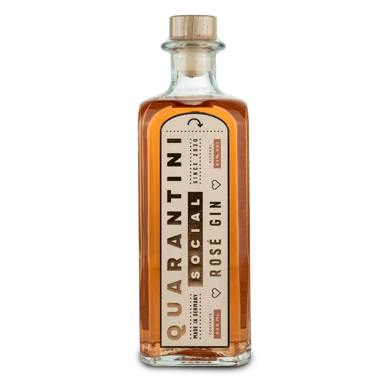 Quarantini Rosé Gin 0,5l